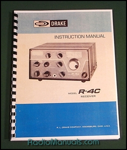 Drake R-4 Instruction manual: 11" x 17" Foldout Schematic